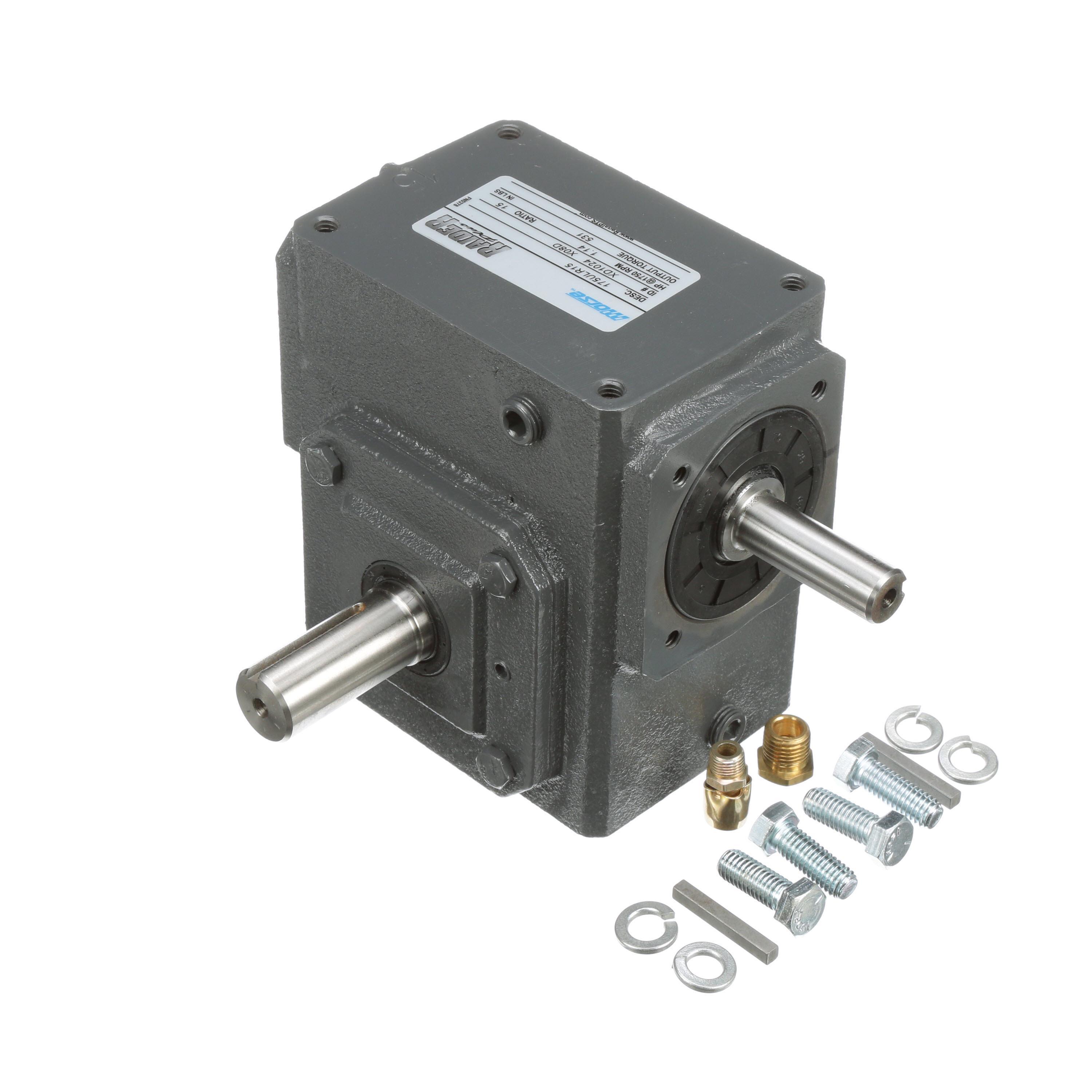 Non-Helical Worm Right Angle Drives